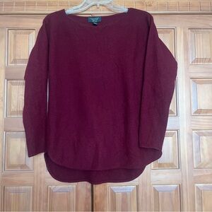 Cashmere Charter Club Luxury Women’s Maroon 100% Cashmere!